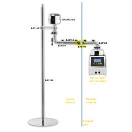 TRIO.BAS™ Remote Stainless Steel Aspirating System, Wall Connection >5mm