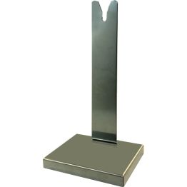 TRIO.BAS™ TABLE HOLDER, Stainless Steel Vertical Hook