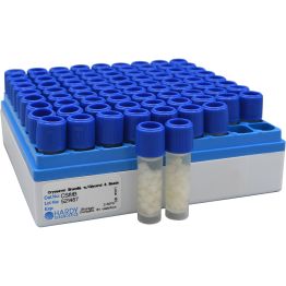 CryoSavers™ Brucella Broth with 10% Glycerol, with Beads, Blue Cap, 1.0 - 1.4ml Fill