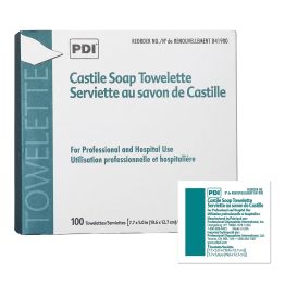 Castile Soap Towelettes, for Collecting Clean Catch Urine Specimens