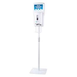 Stand, Portable, for the AutoMyst Dispenser System (Accommodates the Smart-San or Alpet E3 Plus Hand Sanitizer) 1 liter bottles