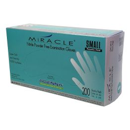 Adenna MIRACLE® Nitrile PF Examination Glove, Blue, Blue, Small