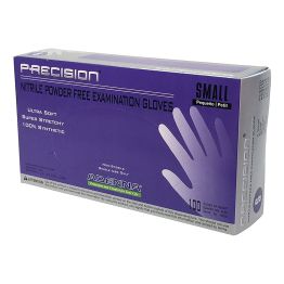 Precision® Nitrile, Exam Gloves, Violet Blue, Powder Free, Small