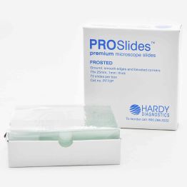 PROSlides™ Frosted, Premium, Microscope Slide, 3x1 inches x 1mm