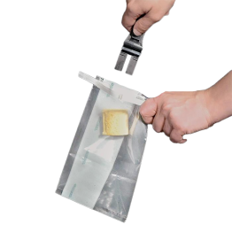 SurfACE™ Sponge-Stick in Foil incl. Twirl-Tie™ Bag, Cellulose Sponge with Neutralizing Buffer