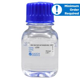Deionized Water with Tween®  80, 0.1%,100ml, Polycarbonate Bottle