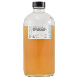 Sabouraud Dextrose Agar (SabDex) with Lecithin and Tween®  80 400ml, 16oz Boston Round, Glass Bottle