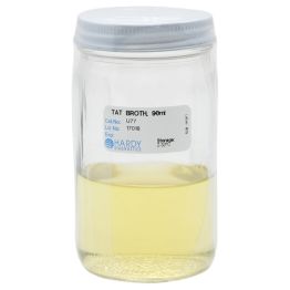 Tryptone-Azolectin-Tween® (TAT) Broth, 90ml, Wide Mouth Glass Jar