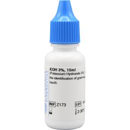 Potassium Hydroxide (KOH), to aid in identification of gram-negative bacilli, 3%