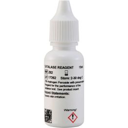 SpotDrops, Catalase Reagent, Hydrogen Peroxide 3%, useful in differentiating Staph from Strep, 15ml