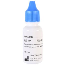 India Ink, for Cryptococcus, Dropper Bottle, 15ml
