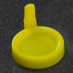 Snap Caps for 12ml Centrifuge Tube, Yellow