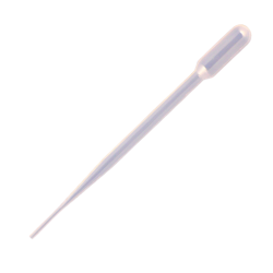 Non-Graduated Transfer Pipet, 5.0mL, Blood Bank, 155mm, Bulb Draw - 2mL