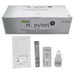 Status™ H. pylori, for qualitative anti-Helicobacter antibody in blood, Serum, Plasma