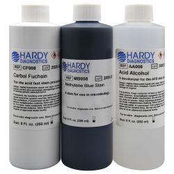 Acid Fast Stain Kit, Kinyoun, Cold Method for AFB