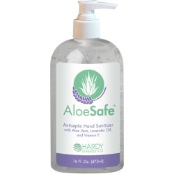 AloeSafe™ Antiseptic Hand Sanitizer Gel, 16oz
