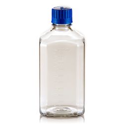 Bottle, Square, Sterile, 1000ml