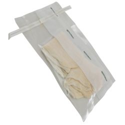 EnviroBootie™, Whirl-Pak® Bag Containing Two Fabric Booties, Pre-moistened with Skim Milk, 2X (Double Strength Skim Milk) Broth