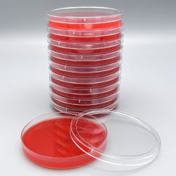 Blood Agar 5%, Reduced Stacking Ring (RSR), 15x100mm Plate,19ml
