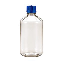 Bottle, Round, Polycarbonate, Non-Sterile, 1000ml
