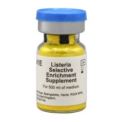 Listeria Selective Enrichment, Supplement, Oxoid