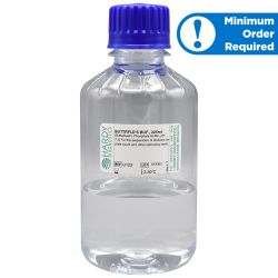 Butterfield's Phosphate Buffer, 225ml Fill, Narrow Mouth Polycarbonate Bottle 