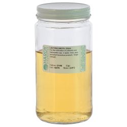 Lactose Broth, 225ml, Wide Mouth Glass Jar