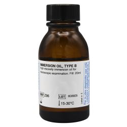 Immersion Oil, Type B, High Viscosity, 20ml