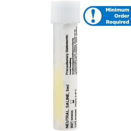 EnviroTrans™ Neutralizing Saline, 5ml, 15x75mm Tube with Attached Swab