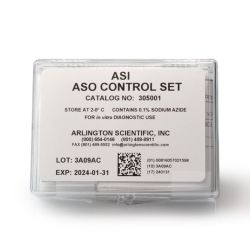 ASO Control Kit, Slide Agglutination Test for Antistreptolysin O, 2x1ml