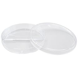 Petri Dish, Biplate (2 sections), Sterile, 15x100mm